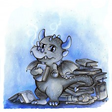 Affiche dragon libraire